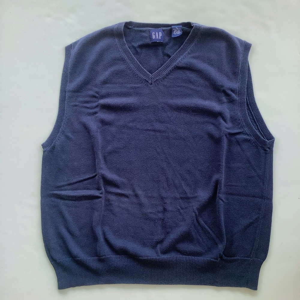 Gap Navy Sweater Vest